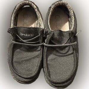 Hey Dude Kids Charcoal Gray youth 2-3